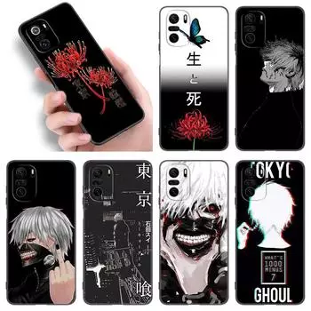 Чехол для телефона с аниме «Токио вурдалак» для Xiaomi POCO F2 F3 M2 M3 M4 X3 X4 Pro NFC F4 GT 5G F1 X2 C3 C31 C40 M5S, мягкий черный чехол из ТПУ Xiaomi POCOphone F1