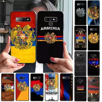 Чехол для телефона с армянским флагом Армении для Samsung Galaxy S20 S10 Plus S10E S5 S6 S7edge S8 S9 S9Plus S10lite 2020 Galaxy S20 UlTRA