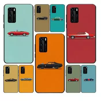 Чехол для телефона с автомобилями и фильмами для Huawei Y6 Y7 Y9 Prime 2019 Y9s Mate 10 20 40 Pro Lite Nova 5t, силиконовый чехол mate 20 lite