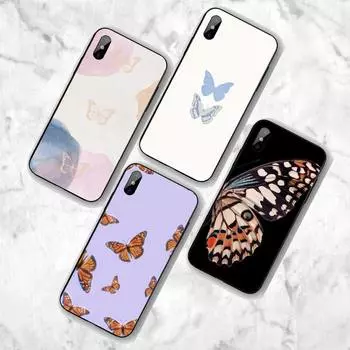 Чехол для телефона с бабочкой для Huawei G7 G8 P7 P8 P9 P10 P20 P30 Lite Mini Pro P Smart Plus Cove Fundas P20Lite