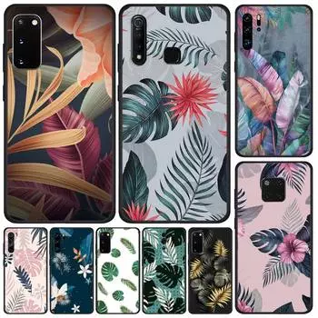 Чехол для телефона с банановыми пальмовыми листьями, цветами и тропическими растениями для Xiaomi RedMi Note 10 9 8 6 Pro 4 4x5 5A 7 8T 9S 10 RedMi Note 9