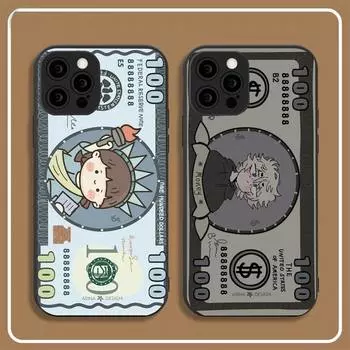 Чехол для телефона с банкнотами и деньгами для Iphone 7 8 Plus X Xr Xs 11 12 13 Se2020 Mini Mobile Iphone 14 Pro Max Чехол iphone 12