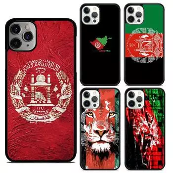 Чехол для телефона с баннером и флагом Афганистана для iPhone 11 12 13 14 Pro Max mini XR XS SE 2020 7 8 Plus Samsung S21 S22 iPhone 6plus