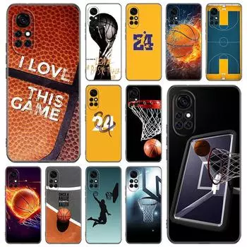 Чехол для телефона с баскетбольным номером для Huawei Honor 60 50 SE 30S Mate 30 20 10 Lite 40 Nova 9 8 Pro Y60 8i 7i 7SE 5T Premium Huawei Nova 5T