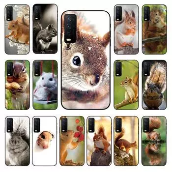 Чехол для телефона с белкой, морской свинкой, для vivo Y31 Y30 Y33S Y11S Y12S Y17 Y20 Y20S Y21 Y21S Y1S Y53S Y15 Y19 Y91C V23 5G, чехол VIVO Y1S