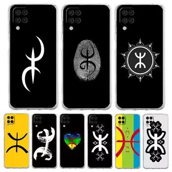 Чехол для телефона с берберским флагом Amazigh для Samsung Galaxy A13 A33 A73 A53 A23 A51 A71 A21S A12 A31 A41 A05s A03S A15 A25 A32 5G Samsung A41