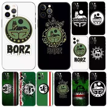 Чехол для телефона с чеченским гербом для iPhone 5 5S 2020se 6 6s 7 8 plus x 10 XR XS 11 12 13 mini pro MAX, черная задняя крышка из ТПУ iphone 5 5S SE 2016