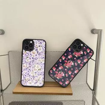 Чехол для телефона с цветами для Samsung S7 S8 S9 S10 S20 S30 Edge Plus Note 7 5 8 9 10 20 Pro Shell Silicone PC+TPU Cover Samsung S21 5G