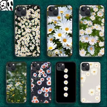 Чехол для телефона с цветами ромашки для iPhone Samsung Galaxy Redmi Xiaomi Oppo OnePlus Note SA 7 8 9 10 11 12 13 14 20 21 22 23 53 54 Pro Max Plus Ultra iPhone 6 or 6S