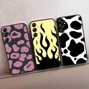 Чехол для телефона с цветочным сердечком и узором для Samsung S24 S23 Ultra Plus A55 A54 A35 A34 A25 A24 A23 A15 A14 4G 5G для Samsung A54 противоударный чехол-бампер Samsung Galaxy A12