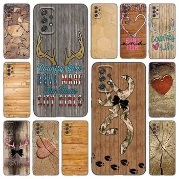 Чехол для телефона с деревянным сердцем Life для Samsung Galaxy A21 A30 A50 A52 S A13 A22 A32 A33 A53 A73 5G A11 A12 A31 A51 A70 A71 A72 Samsung A11