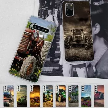 Чехол для телефона с фермерским автомобилем и трактором для Samsung S21 A10 для Redmi Note 7 9 для Huawei P30Pro Honor 8X 10i Samsung S21