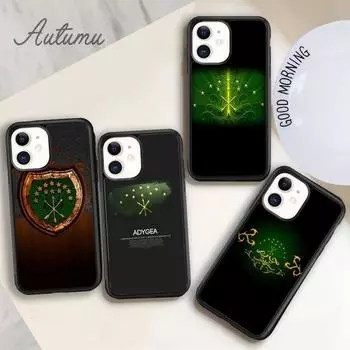 Чехол для телефона с флагом Адыгеи для iPhone 11 12 13 14 Pro Max mini X XR XS SE 2020 6S 7 8 Plus Samsung Galaxy S21 S22 iPhone 6plus