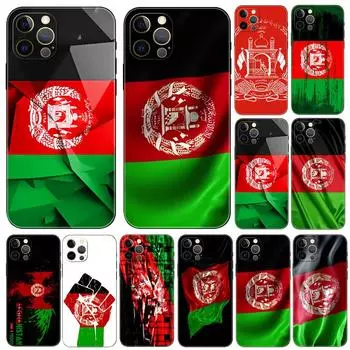 Чехол для телефона с флагом Афганистана для iPhone 5 5s 2020se 6 6s 7 8 plus x 10 XR XS 11 12 13 mini pro MAX черная задняя крышка из ТПУ iphone 5 5S SE 2016