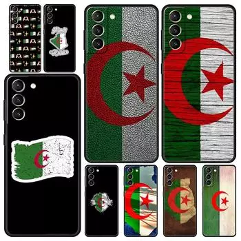 Чехол для телефона с флагом Алжира для Samsung Galaxy S24 S23 Ultra S22 S21 S20 FE 5G S10 S10E S9 Plus S8, мягкий силиконовый черный чехол-бампер Samsung S20 FE