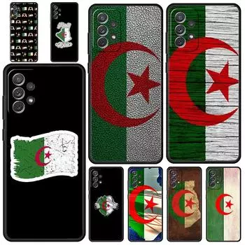 Чехол для телефона с флагом Алжира для Samsung Galaxy A15 A13 A51 A71 A41 A31 A21S A03S A05 A12 A32 A52 A23 A25 A33 A53 A73 5G Мягкий чехол Samsung A41