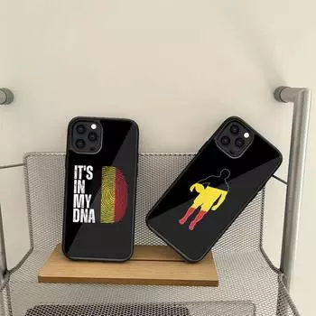 Чехол для телефона с флагом Бельгии для Samsung S7 S8 S9 S10 S20 S30 Edge Plus Note 7 5 8 9 10 20 Pro, силиконовый чехол из ПК + чехол из ТПУ Samsung S21 5G