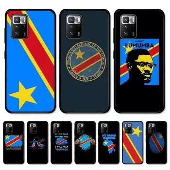 Чехол для телефона с флагом Демократической Республики Конго для Redmi Note 8 7 9 4 6 pro max TX 5A 3 10 lite pro Redmi note4