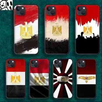 Чехол для телефона с флагом Египта для iPhone Samsung Galaxy Redmi Xiaomi Oppo OnePlus Note SA 7 8 9 10 11 12 13 14 20 21 22 23 53 54 Pro Max Plus Ultra TPU Soft iPhone 6 or 6S
