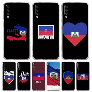 Чехол для телефона с флагом Гаити для Samsung A14 5G A12 A22 A32 A34 A42 A52 A54 A50 A70 A30 A40 A20E A10S A20S A02S A04S Samsung A12
