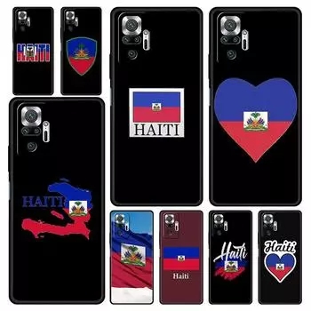 Чехол для телефона с флагом Гаити для Xiaomi Redmi Note 13 12 5G 9S 9 8 10 11 Pro 4G 9T 13C 12C 10C 9C 9A 7 Pro Мягкий силиконовый чехол Redmi 13C