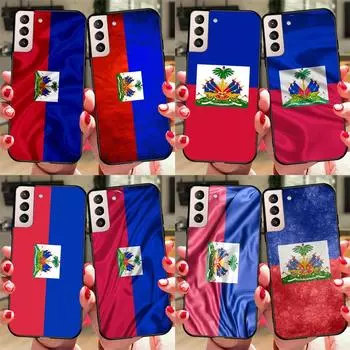 Чехол для телефона с флагом Гаити для Samsung Galaxy S20 FE S21 Ultra Note 10 S9 S10 Plus Note 20 S22 Ultra Cover Galaxy S8