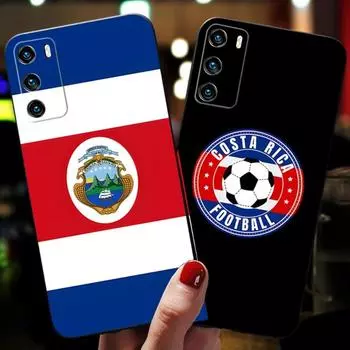 Чехол для телефона с флагом Коста-Рики для Honor X20 X9 30 60 10 Pro 50 20i 70 SE V9 X30 V40 V30 V20 X10 Max, противоударный чехол на заднюю панель HONOR 10