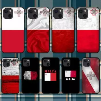 Чехол для телефона с флагом Мальты для iPhone 11 12 Mini 13 Pro XS Max X 8 7 6s Plus 5 SE XR Shell iPhone13PROMAX