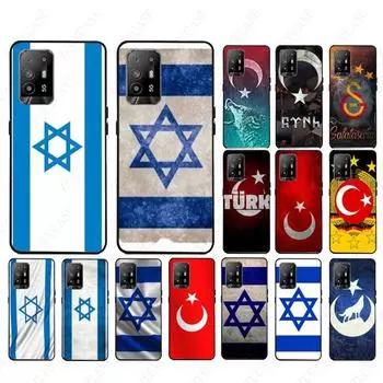 Чехол для телефона с флагом Турции и волком для oppo Realme 8Pro 6PRO 6i 7pro 9i 9pro C11 C21Y C21 C25Y C25S C3 Q3S XT, чехол Realme 6