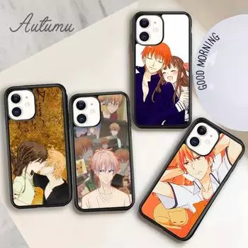 Чехол для телефона с фруктами Kyo Sohma аниме для iPhone 11 12 13 14 Pro Max mini XR XS SE 2020 7 8 Plus Samsung S21 S22 iPhone 6plus