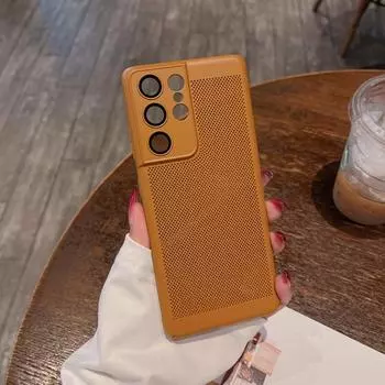 Чехол для телефона с функцией рассеивания тепла для Samsung Galaxy S23 Ultra S22 Plus S21 FE S20 Note 20 10, роскошный ультратонкий охлаждающий чехол For Note10 Plus