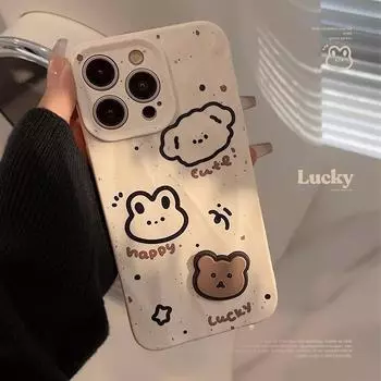 Чехол для телефона с граффити и чернилами в виде животных, 12.11.13, 14.15.15 15promax