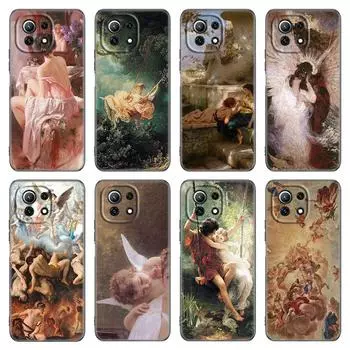 Чехол для телефона с художественной росписью в стиле Ренессанс для Xiaomi Mi POCO X3 NFC GT M4 M3 12 11T 10T Pro A3 11 Lite NE 5G 12X 11i F3, черный чехол Xiaomi Mi A3