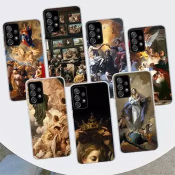 Чехол для телефона с художественной росписью в стиле Ренессанс для Samsung Galaxy A53 A52 A73 A72 A12 5G A13 A22 A23 A32 A33 A02S A03S A42 A43 A50S, чехол Samsung A52