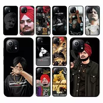 Чехол для телефона с индийским рэпером Sidhu Moose Wala для Xiaomi Mi Note 10 Pro 8 Lite 9 Se 10T 6X6 5X5 F1 Mix 2S Max 2 3 Xiaomi mi 12