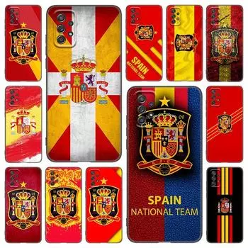Чехол для телефона с испанским флагом для Samsung Galaxy A21 A30 A50 A52 S A13 A22 A32 A33 A53 A73 5G A11 A12 A31 A51 A70 A71 A72 Samsung A11