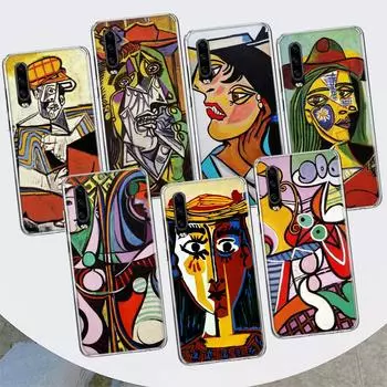 Чехол для телефона с изображением абстрактного искусства Пикассо для Huawei P30 P20 P10 P40 P50 Pro Mate 20 40 30 10 Lite, популярный подарок Fundas Art Huawei P30