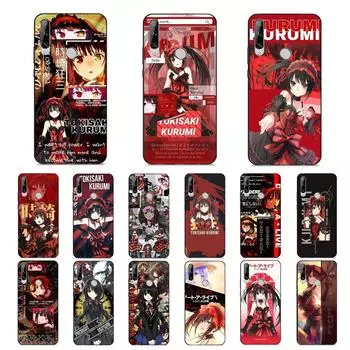 Чехол для телефона с изображением аниме «Дата живая Куруми Токисаки» для Huawei Y9 6 7 5 Prime Enjoy 7s 7 8 plus 7a 9e 9plus 8E Lite Psmart Shell Huawei Enjoy 9Plus