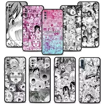 Чехол для телефона с изображением аниме девушки для Samsung A10s A20s A40 A10 A70 A30 A50 A20e Note 20 Ultra 10 A91 M52 5G M51 A01 A03 A03s M30s Capa Samsung A01