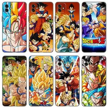 Чехол для телефона с изображением аниме Dragon Ball Z для Apple iPhone 12 13 Mini 11 Pro Max XR X XS MAX 8 7 6S 6 Plus SE 5S 5 2020, мягкий черный чехол iPhone 13