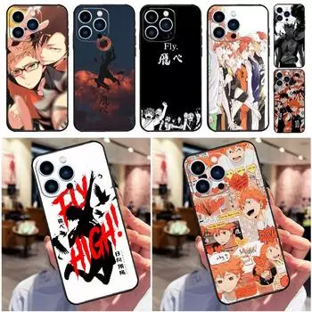 Чехол для телефона с изображением аниме Haikyuu волейбол для iPhone 13 12 11 14 Pro Max Mini X XR XS MAX SE 2022 2020 7 8 14 Plus iPhone SE 2022