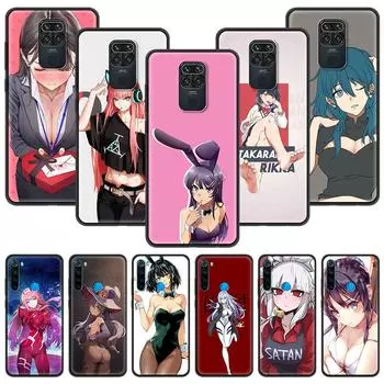 Чехол для телефона с изображением аниме хентай, сексуальный кролик и девушка для Xiaomi Redmi Note 9S 9 8 7 10 Pro 8T 9C 9A 8A, противоударный силиконовый умный чехол на заднюю панель Redmi 8