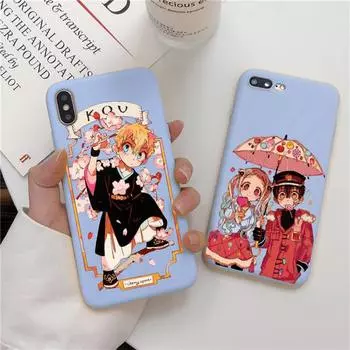 Чехол для телефона с изображением аниме Jibaku Shounen Hanako kun для iPhone 11 12 13 mini pro XS MAX 8 7 6 6S Plus X 5S SE 2020 XR 6plus or 6s plus