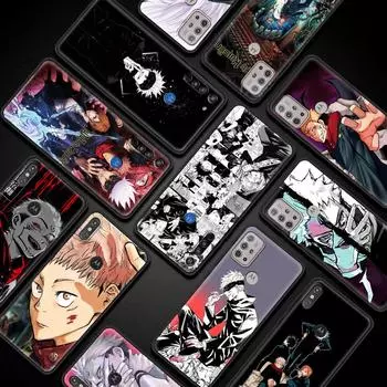 Чехол для телефона с изображением аниме Jujutsu Kaisen для Motorola Moto G8 G9 G10 G30Power Lite E6 E6S G6 G4 Play G5 One Fusion, силиконовый чехол из ТПУ Moto G9 Power