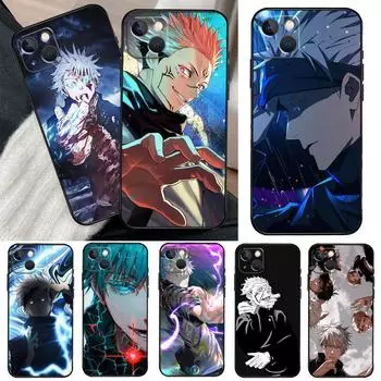 Чехол для телефона с изображением аниме Jujutsu Kaisen для iPhone 12 11 13 14 Pro Max X XR XS Max 7 8 Plus SE 2020 12 Mini 13 Mini Cover iPhone 6 6s