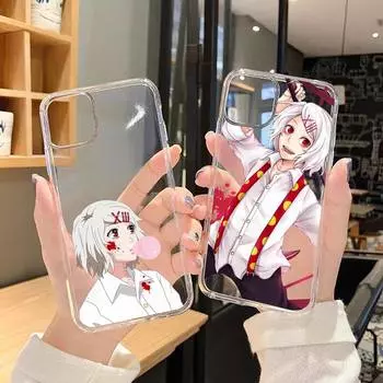Чехол для телефона с изображением аниме JUZO SUZUYA, прозрачный чехол для iPhone 6, 7, 8, 11, 12 s mini pro X XS XR MAX Plus SE, чехол Funda iphone xs