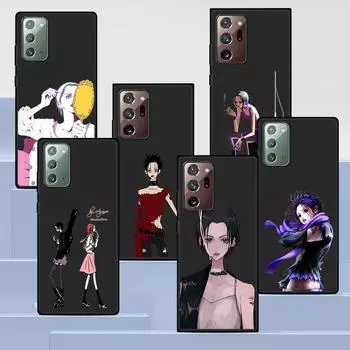 Чехол для телефона с изображением аниме Нана Осаки для Samsung Galaxy Note 20 Ultra 10 Lite 9 8 S22 Plus M31 M30s M11 M12 M21, черный мягкий чехол из ТПУ Samsung Note 8