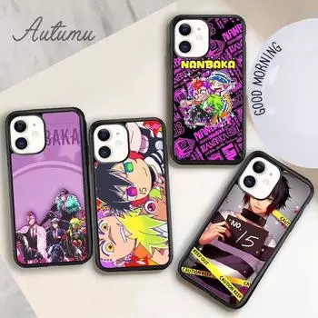 Чехол для телефона с изображением аниме Nanbaka Jyugo Uno для iPhone 11 12 13 14 Pro Max mini X XR XS SE 2020 6S 7 8 Plus Samsung Galaxy S21 S22 iPhone 6plus