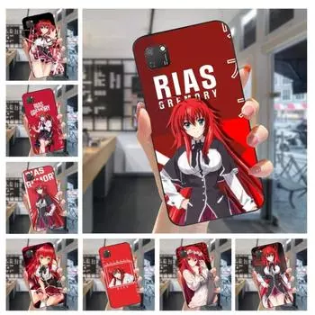 Чехол для телефона с изображением аниме Риас Гремори для Huawei Mate 40 30 20 10 Pro Lite Nova 9 8 5T Y7p Y7, мягкий черный чехол для телефона Huawei Mate40