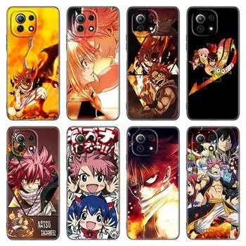 Чехол для телефона с изображением аниме «Сказка о Хвосте феи» для Xiaomi Mi POCO X3 NFC GT M4 M3 12 11T 10T Pro A3 11 Lite NE 5G 12X 11i F3, мягкий черный чехол из ТПУ Xiaomi Mi A3 Lite